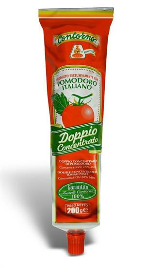 DOPPIO CONCENTR.DI POMOD.TUBO GR.200X24 CONTORNO
