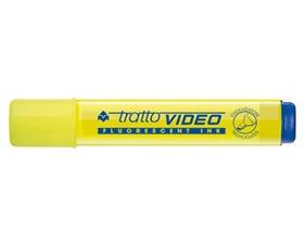 EVIDENZIATORI TRATTO VIDEO X 20 GIALLO