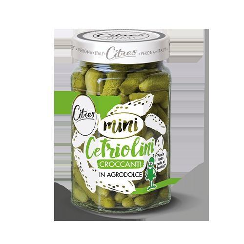 CETRIOLINI MINI AGRO. GR.290X12 CITRES
