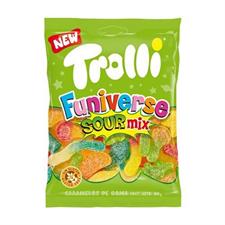 BUSTA TROLLI FUNIVERSE MIX GR.100X12PZ.  CASA DEL DOLCE