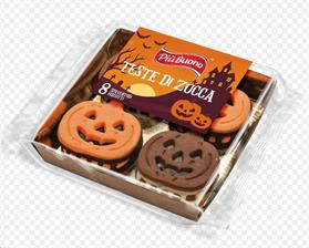 BISCOTTI HALLOWEEN GR 200 X 8