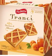 TRANCI CROSTATINE ALBICOCCA GR 160X14 PIU' BUONO
