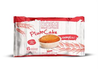 PLUMCAKE SENZA LATTOSIO GR 210X12 DOEMI