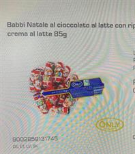 RETINA BABBO NATALE LATTE GR 85X24(96449) GUNZ